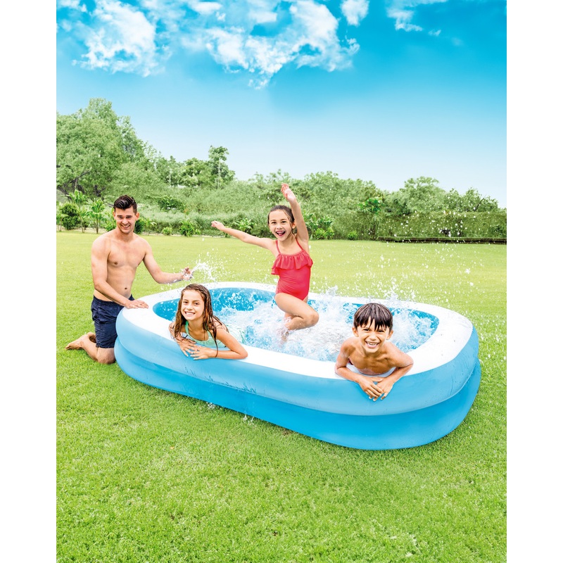 Swim Center Inflatable Family Pool - Blue