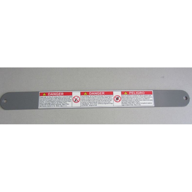 12509, 36" & 42" Grey One-sect. Ladder Top Brace (Discontinued)