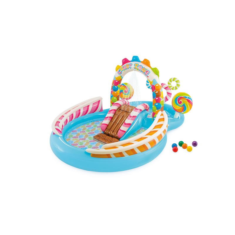 Candy Zone Inflatable Play Center w/ Slide