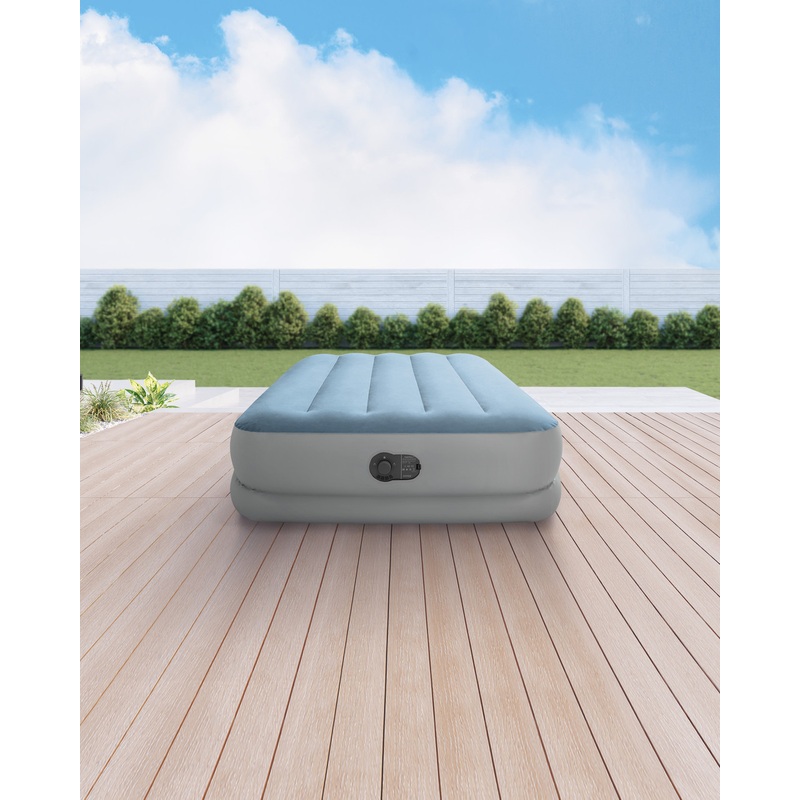 Dura-Beam Plus Comfort 14" Twin Air Mattress w/ Built-In USB Pump