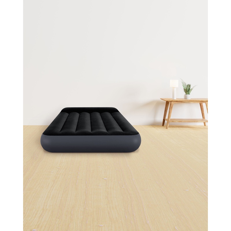 Dura-Beam Standard Pillow Rest Air Mattress 10" Twin w/ Built-In Electric Pump