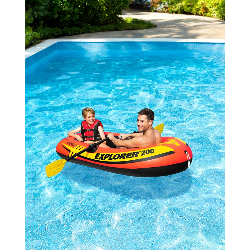 Explorer 200 Inflatable Boat Set - 2 Person