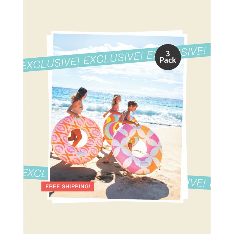 Inflatable Timeless Tubes 45" (3 Pack)