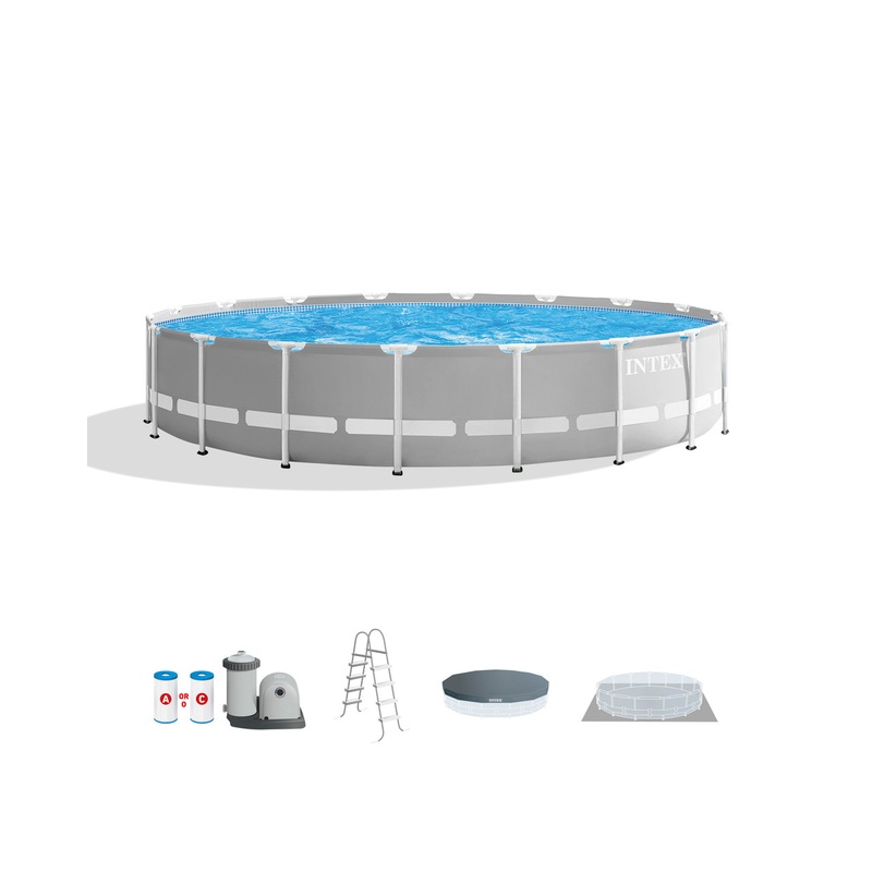 Prism Frame 18' x 48" Above Ground Pool Set