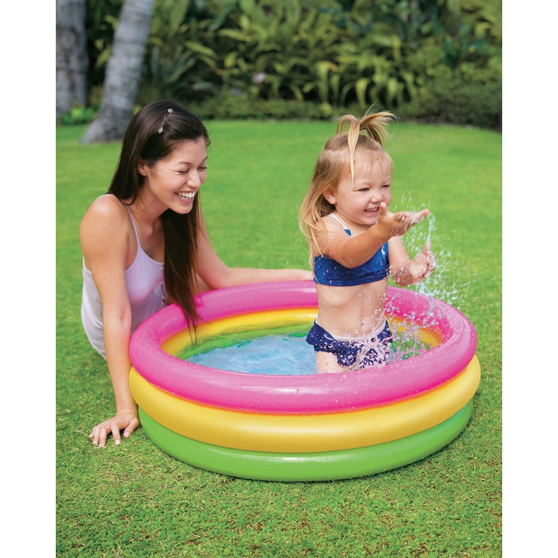 Sunset Glow Inflatable Kiddie Pool - 34" x 10"