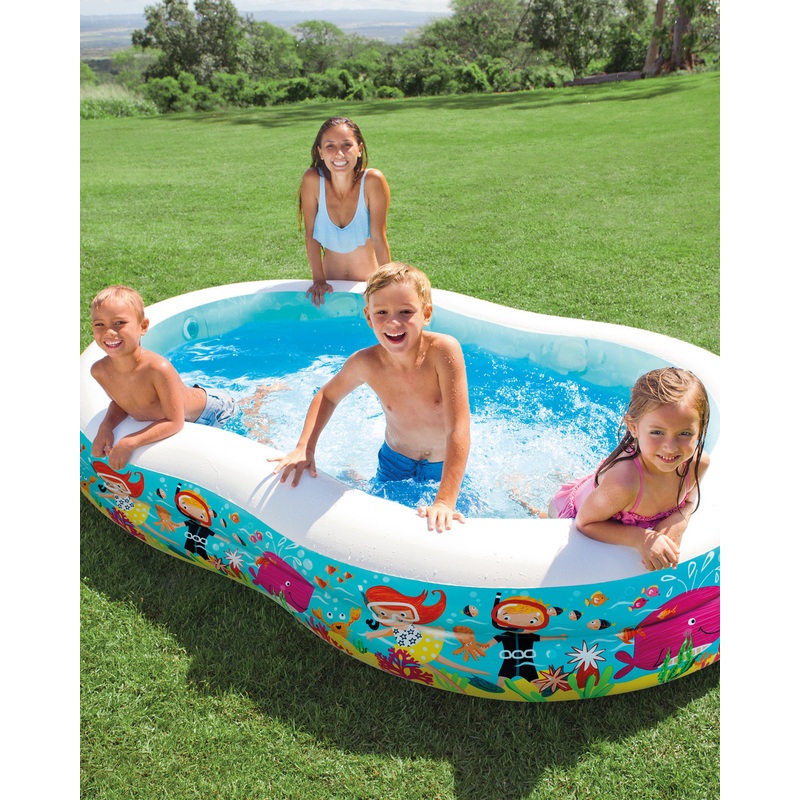 Swim Center Snorkel Fun Inflatable Pool