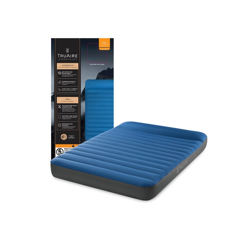 TruAire Dura-Beam Camping Mat w/ USB Pump - Full
