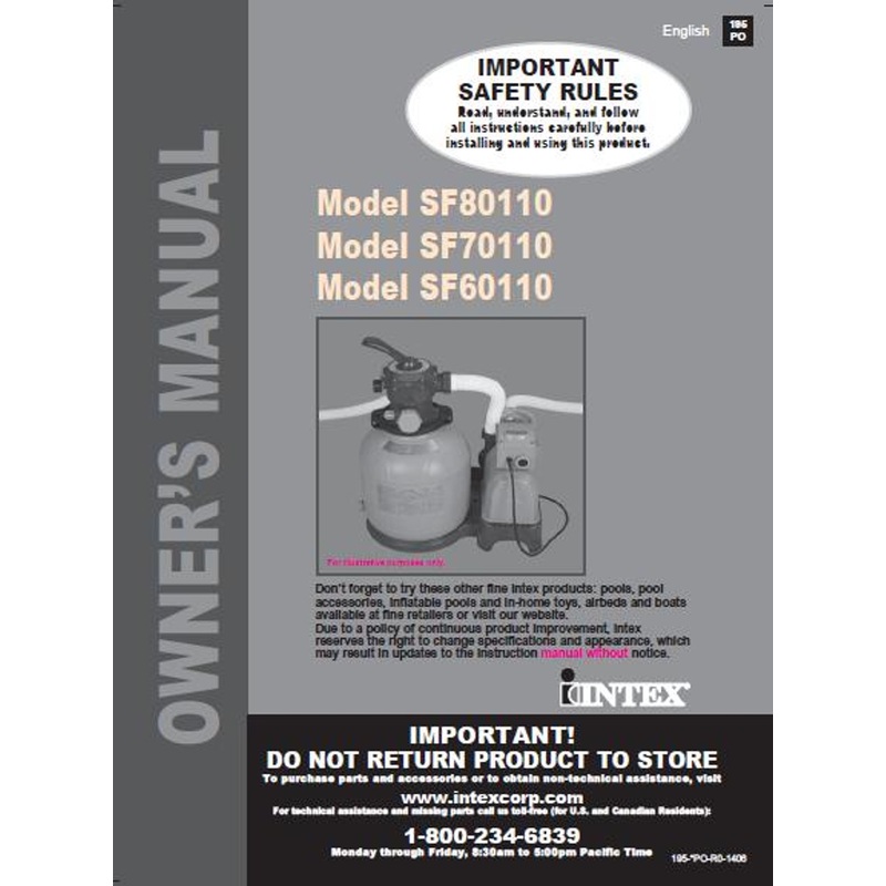11768, #195po Manual For 12