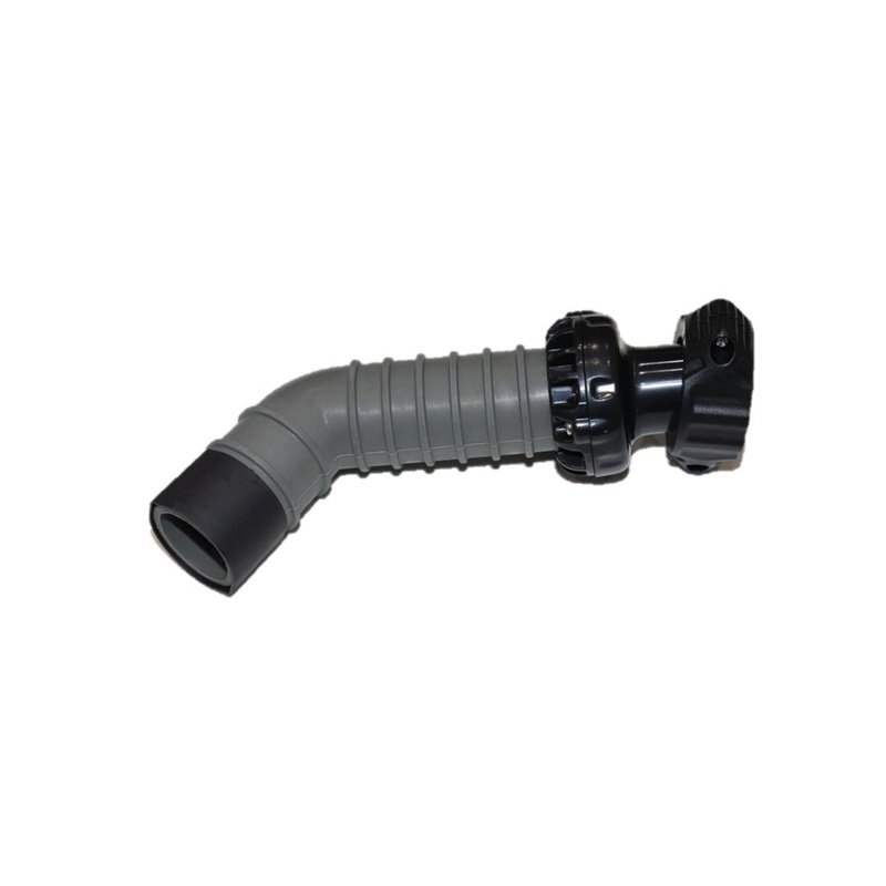 12915D, Water Inlet Tube For Bubble Spa-black