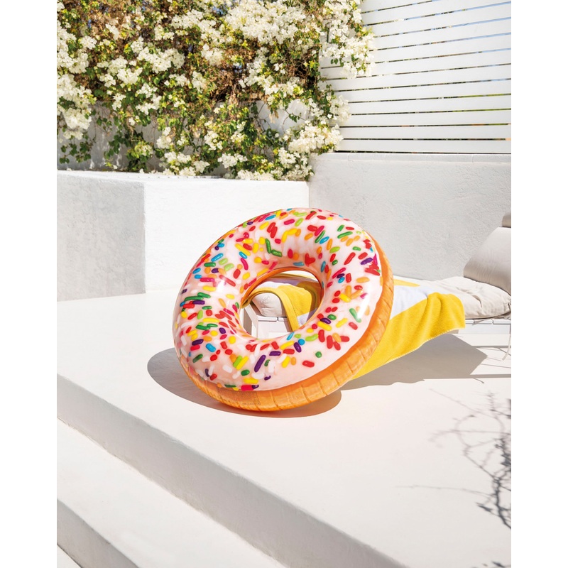 Sprinkle Donut Inflatable Pool Swim Tube