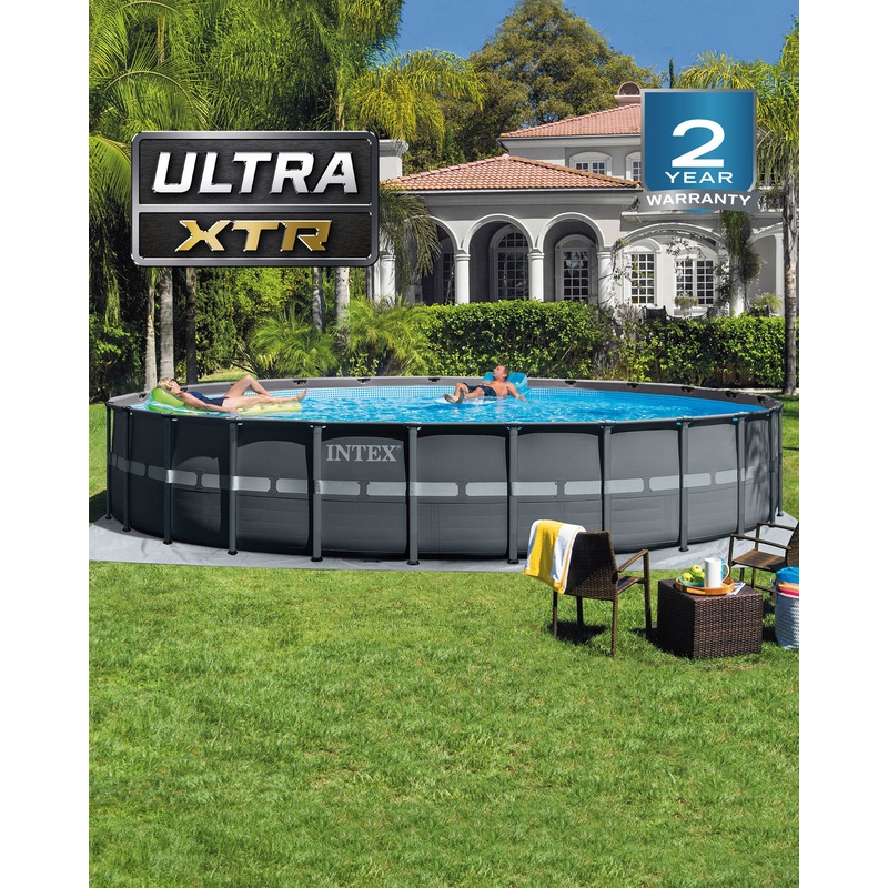 Ultra XTR Frame Above Ground Pool w/ Sand Filter Pump - 24' x 52"