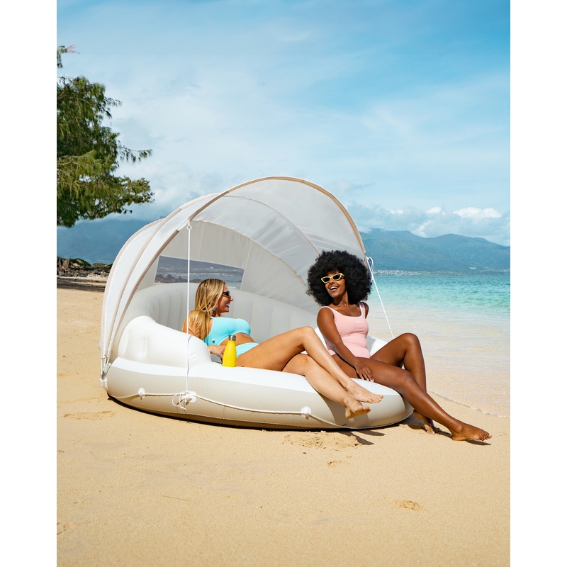 Canopy Inflatable Pool Island Float