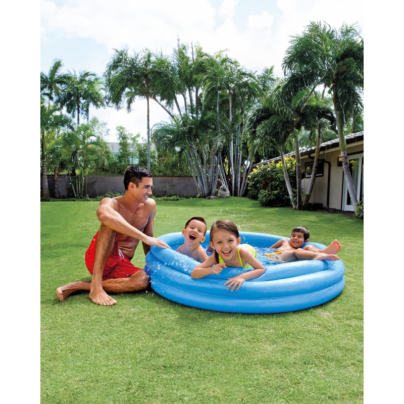 Crystal Blue Inflatable Pool - 58" x 13"