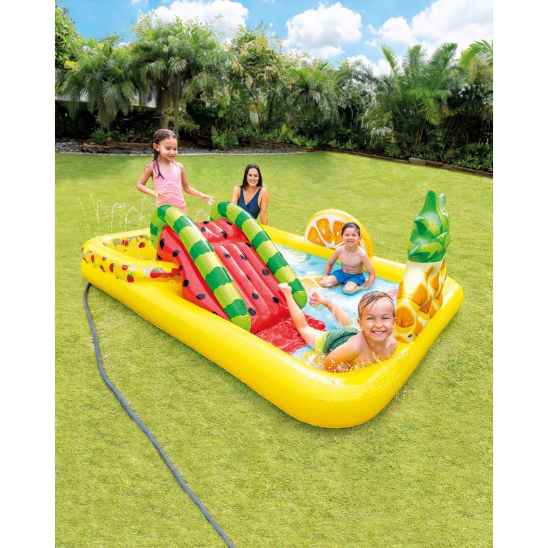 Fun 'N Fruity Inflatable Play Center w/ Slide