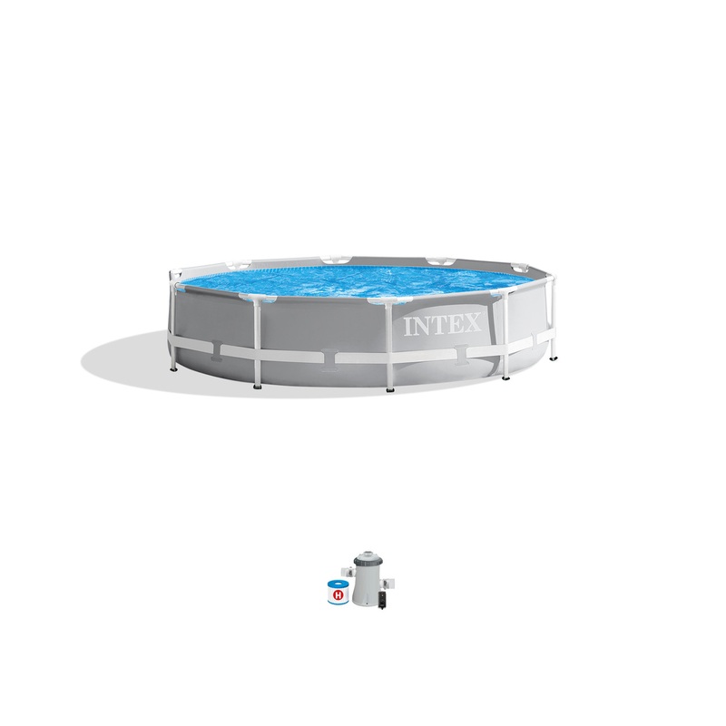 Prism Frame 10' x 30" Above Ground Pool w/ Filter Pump