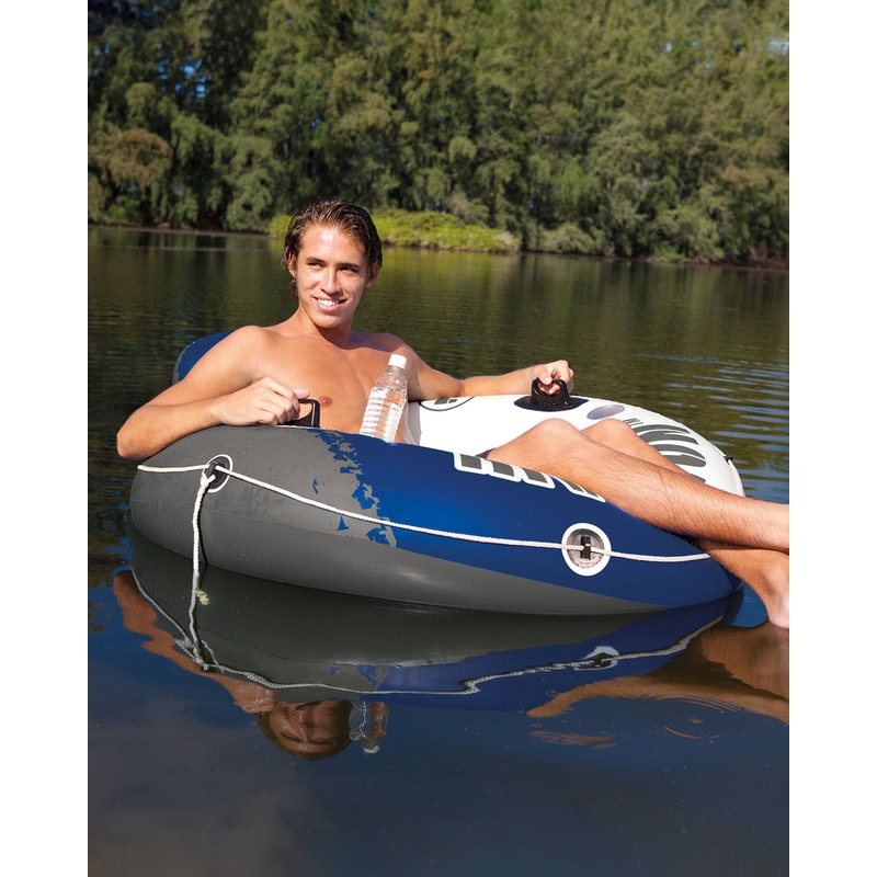 River Run 1 Inflatable Floating Lake Tube - Blue