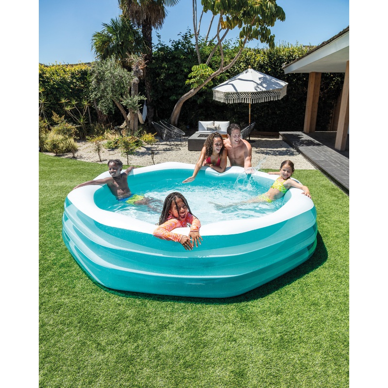 Swim Center Inflatable Octagonal Family Pool