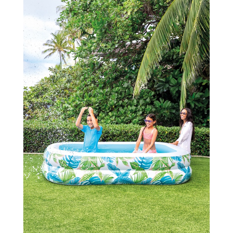 Tropical Swim Center Family Inflatable Pool