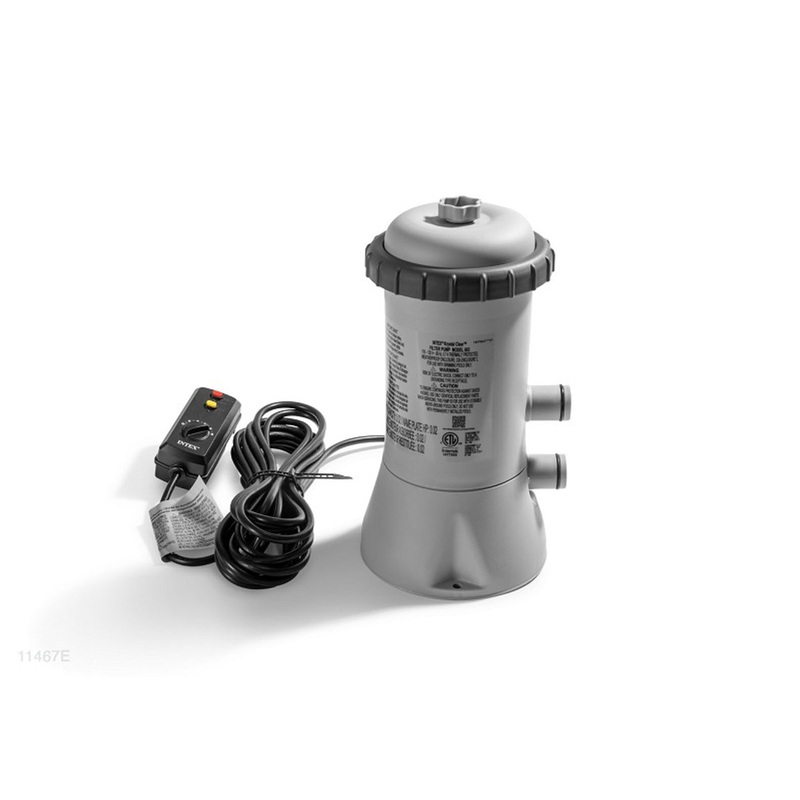 11467E, 530 Gal Filter Pump Housing And Motor (120v) With Timer On Gfci (Discontinued)