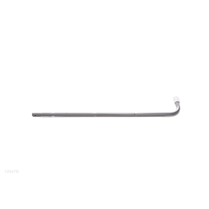 12635AB, J-shaped Side Leg (marked "b") For 36" Grey One-section Ladder