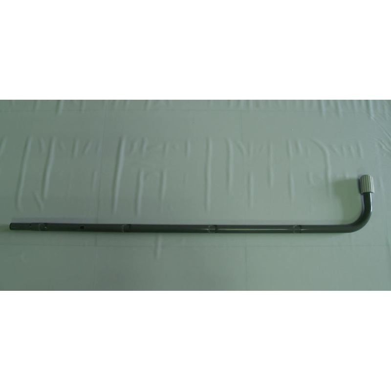 12641B, 48" Grey One-sect Ladder J-shaped Side Leg B (Discontinued)