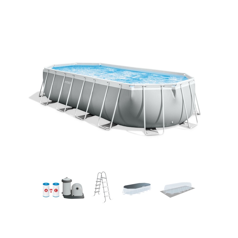 Prism Frame 20' x 10' x 48" Oval Above Ground Pool Set