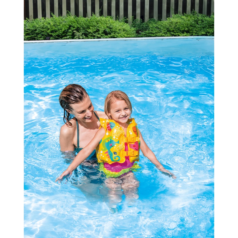 Tropical Buddies Inflatable Life Jacket