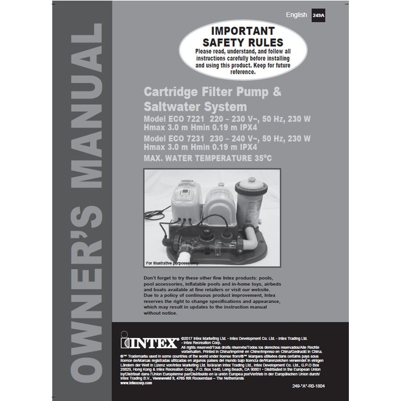 11616, #249(a b c d) Manual For 28674 (Discontinued)