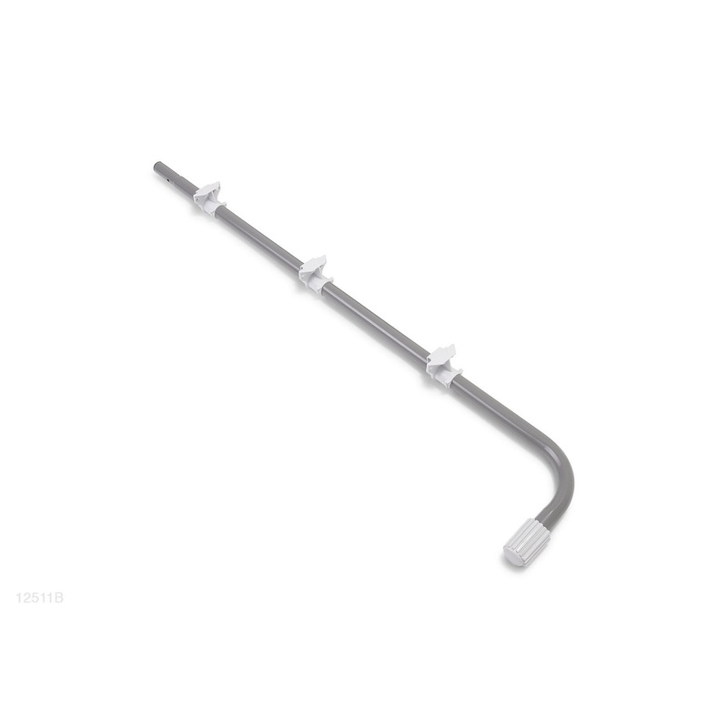 12511B, 42" Grey One-sect. Ladder J-shaped Side Leg(b) (Discontinued)