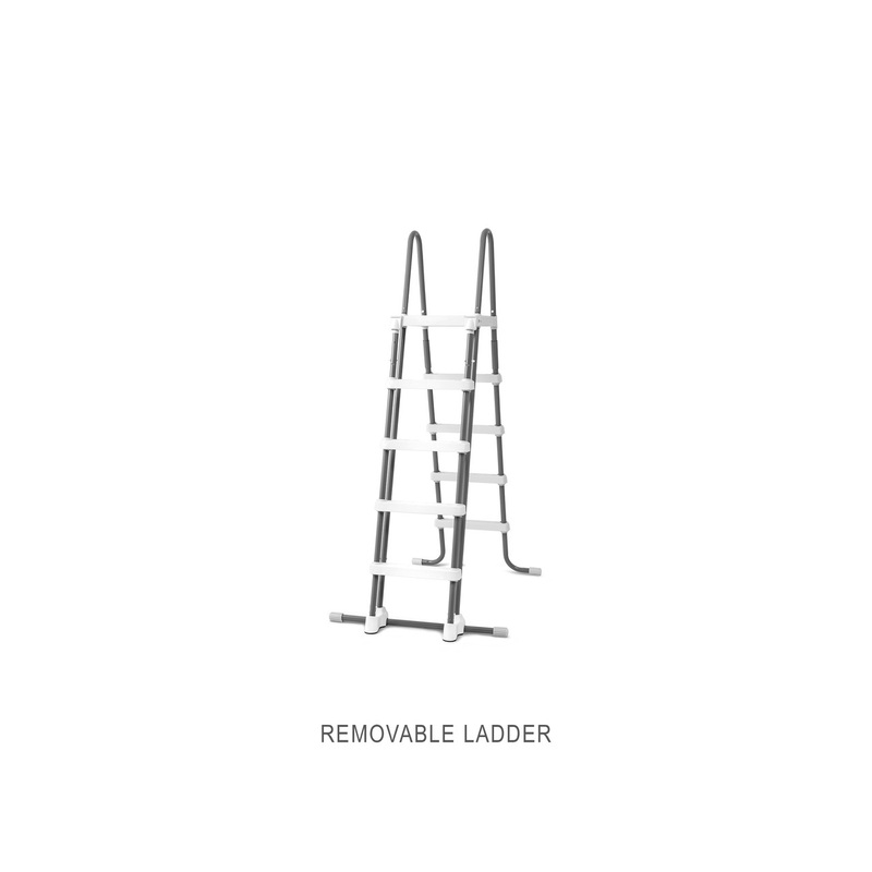 Deluxe Pool Ladder w/ Removable Steps for 52in Depth Pools