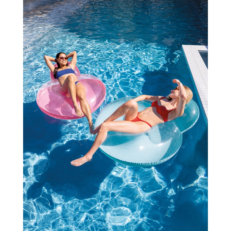 Pillow-Back Inflatable Floating Lounges - Assortment
