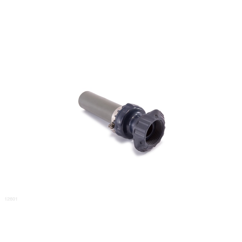 12601B, Bubble Spa Control Base Inlet Hose W/ Navy Blue Nut