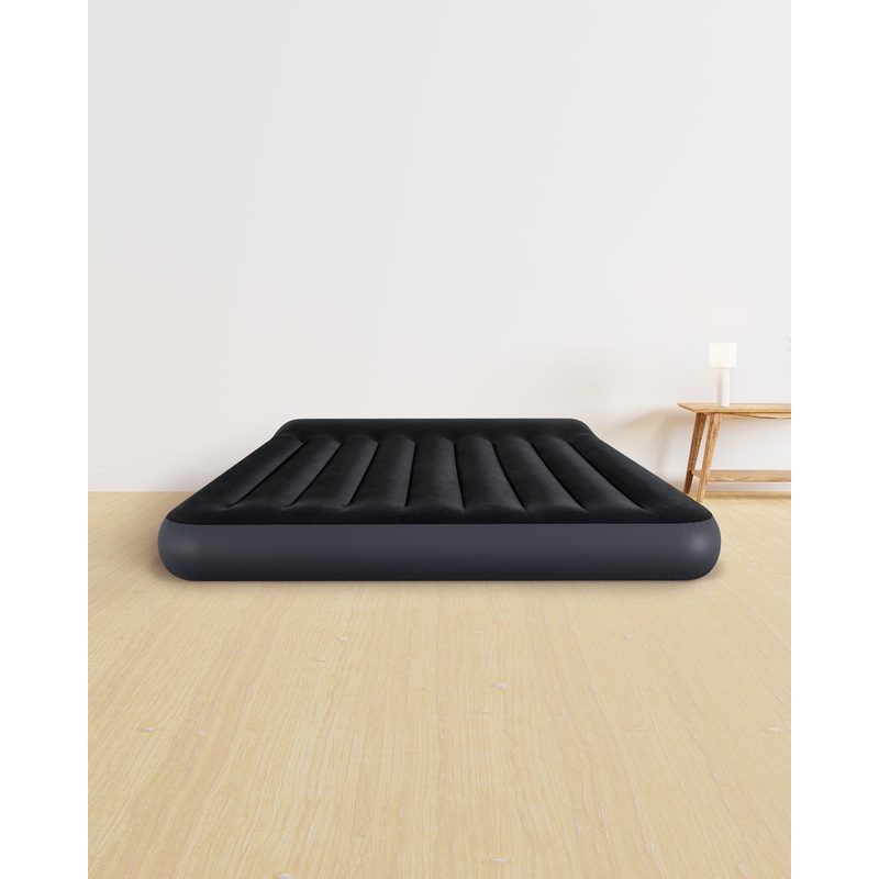 Dura-Beam Standard Pillow Rest Air Mattress 10" Queen w/ Built-In Electric Pump