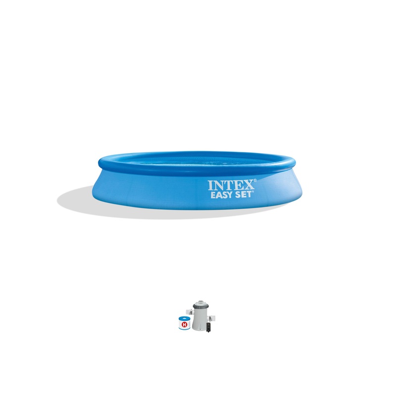 Easy Set 10' x 24" Inflatable Pool w/ Filter Pump