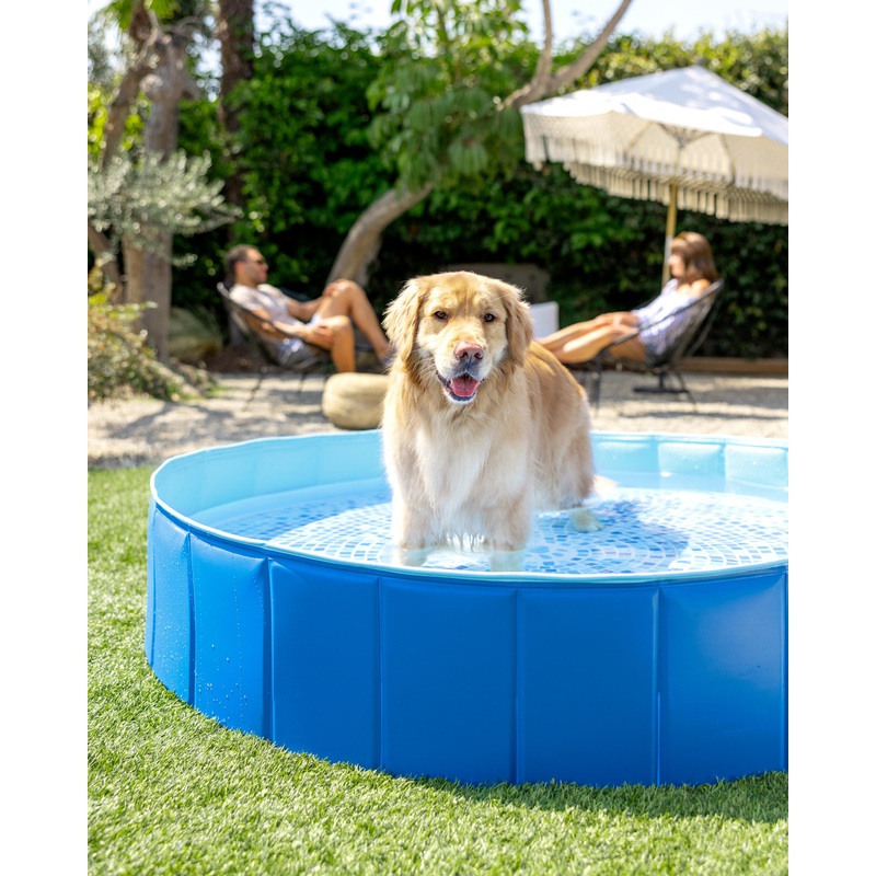 Portable Foldable Pet Swimming Pool - 60" x 12" [DxH]