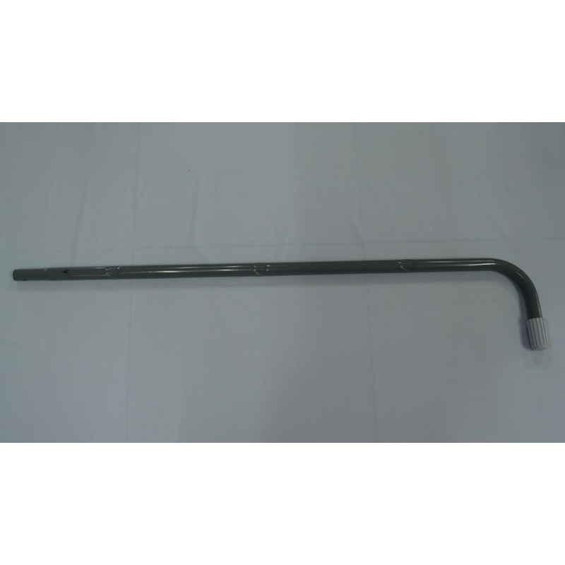12639A, 42" Grey One-sect Ladder J-shaped Side Leg A (Discontinued)