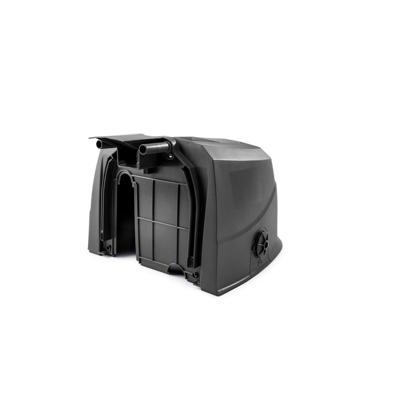 12913D, Bubble Spa Control Base Back Cover-black