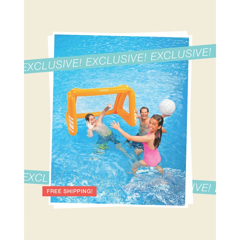 2-in-1 Inflatable Fun Goals Game