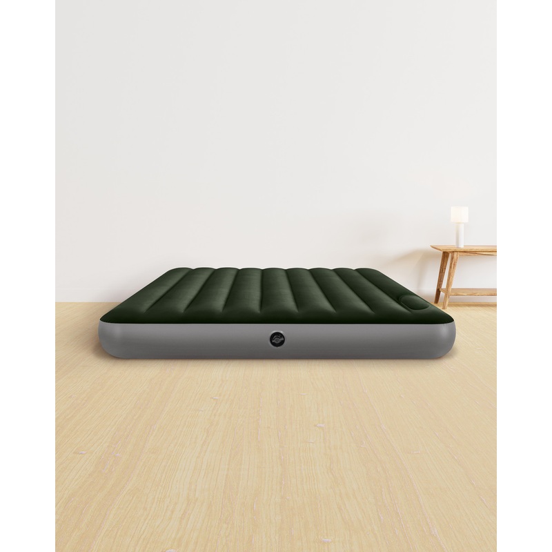 Dura-Beam Standard Downy Air Mattress 10" Queen w/ Built-In Foot Pump