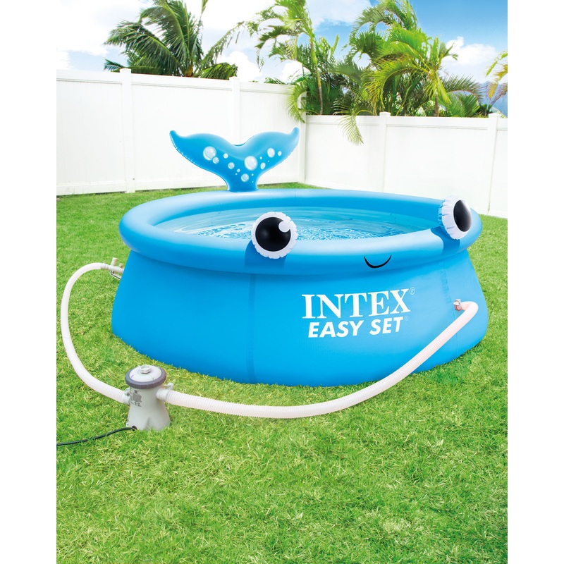 Easy Set Jolly Whale Inflatable Pool - 6' x 20"