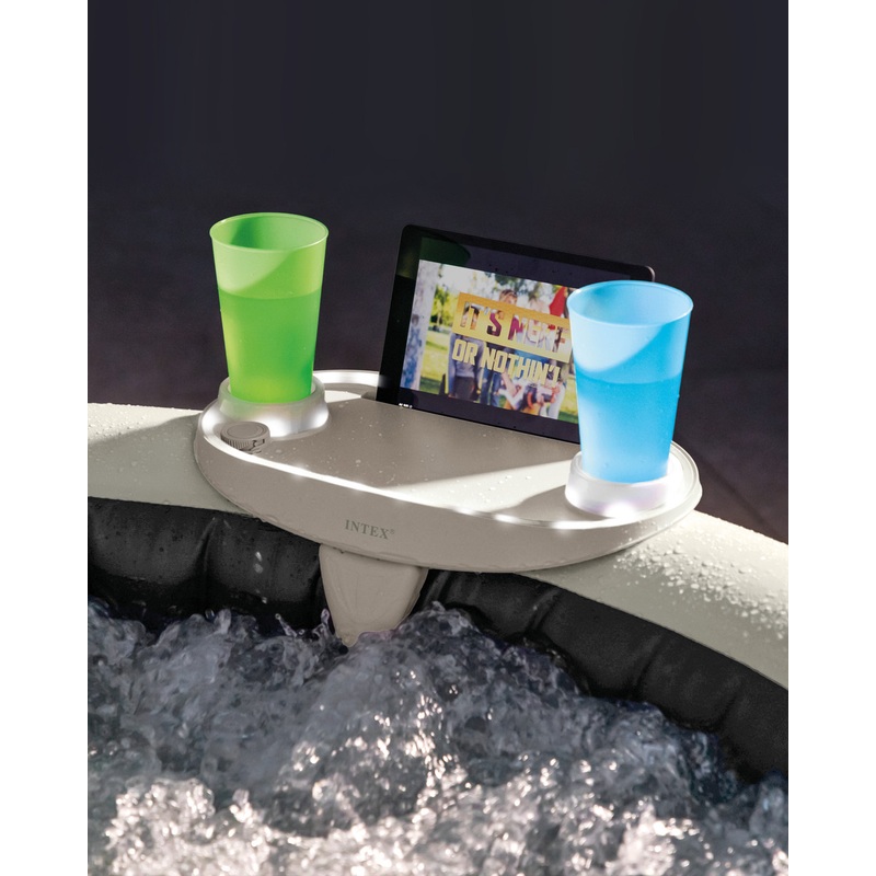 PureSpa Inflatable Hot Tub Tray w/ Light