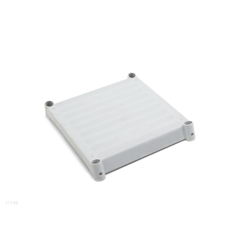 11146, Top Platform For 52" Gray Two-section Ladder