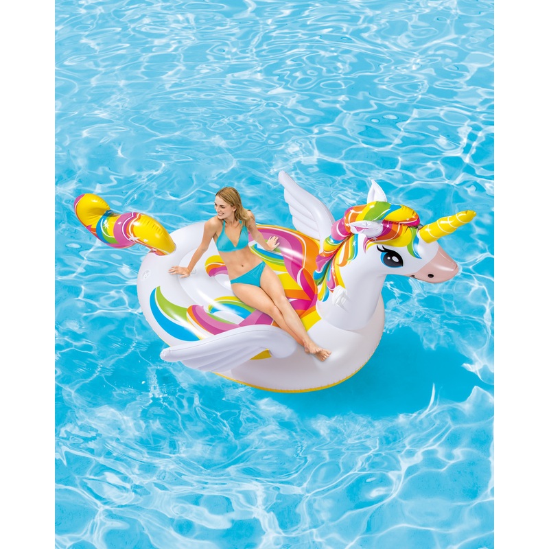 Mega Unicorn Inflatable Pool Island Float