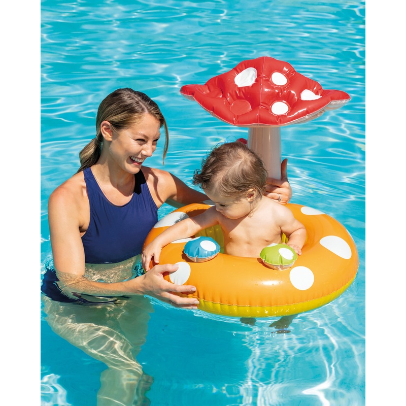 Mushroom Inflatable Kiddie Pool Float