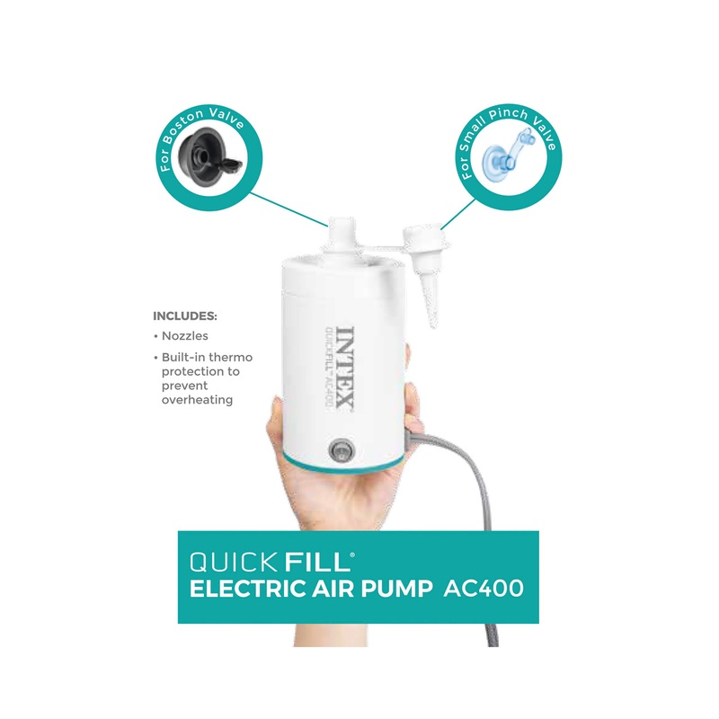 Quick-Fill Electric Air Pump - AC400