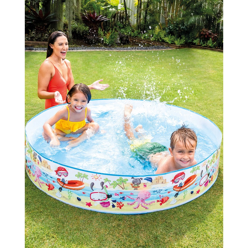 Snapset Fun at the Beach Kiddie Pool - 5' x 10"