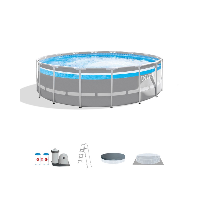 Clearview Prism Frame 16' x 48" Above Ground Pool Set