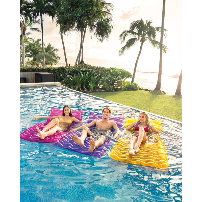 Tote-N-Float Inflatable Wave Mats - Assortment